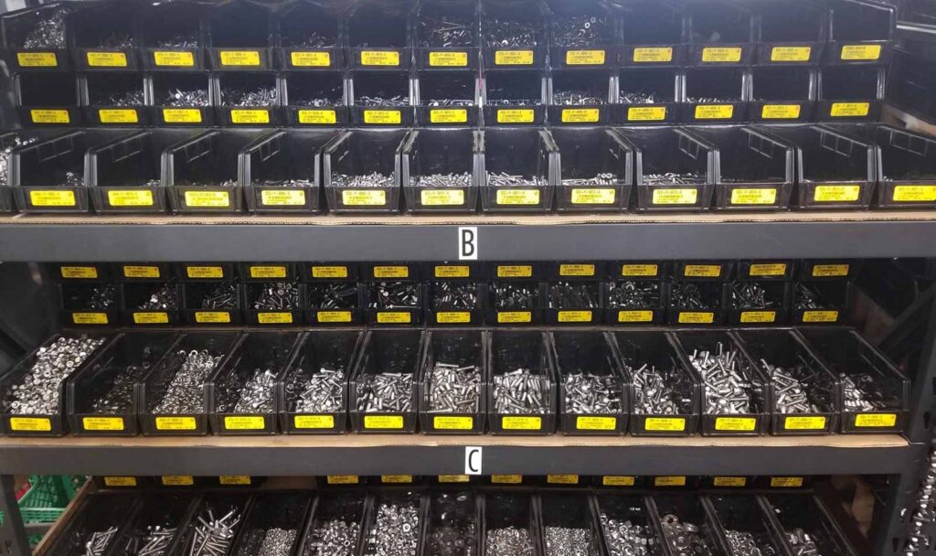 bulk supply of bolts, nuts, screws as part of the Inventory Program at Bfirst