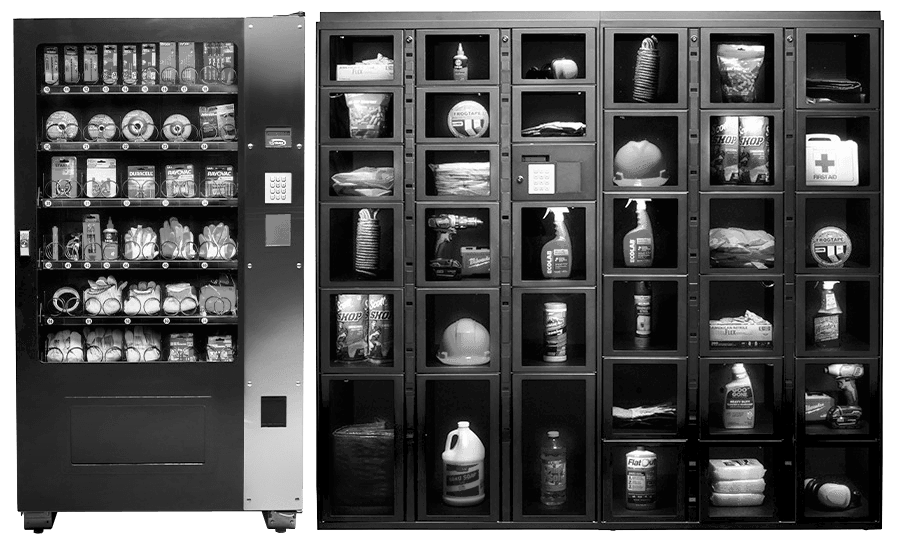 Vending Black And White